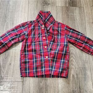 Boys Buttoned Down Shirt Size 2T Great Guy Red Kids Button Down Shirt